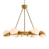 Eichholtz Piazetta Chandelier, antique brass finish
