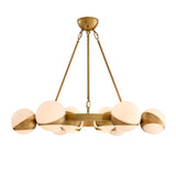 Eichholtz Piazetta Chandelier, antique brass finish