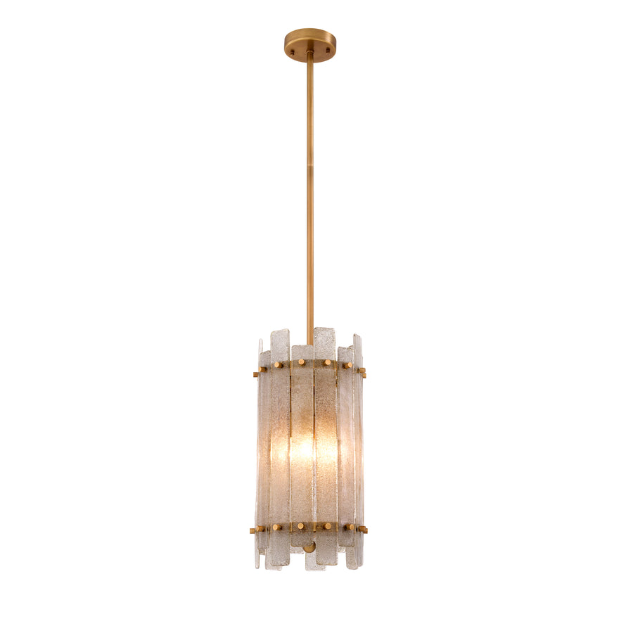 Eichholtz Da Silva Chandelier, aged brass finish