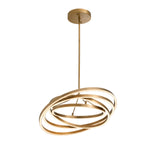 Chandelier Eichholtz Cassini, antique brass finish