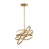 Chandelier Eichholtz Cassini, antique brass finish