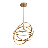 Chandelier Eichholtz Cassini, antique brass finish