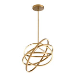 Chandelier Eichholtz Cassini, antique brass finish