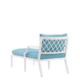 Szezlong Eichholtz Bella Vista, w kolorze outdoor white