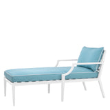Szezlong Eichholtz Bella Vista, w kolorze outdoor white