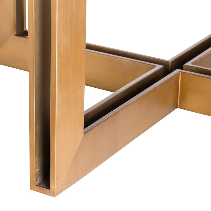 Stół jadalniany Eichholtz Melchior, owalny, sprany dębowy fornir