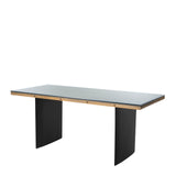 Eichholtz Vauclair Desk, brushed brass finish
