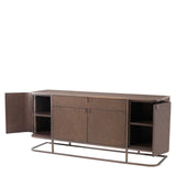 Komoda Eichholtz Napa Valley, pleciony dębowy fornir