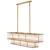 Chandelier Eichholtz Le Marais, antique brass finish