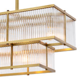 Chandelier Eichholtz Le Marais, antique brass finish