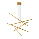 Eichholtz Kimpton Chandelier, antique brass finish