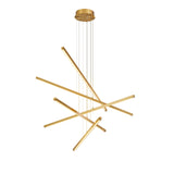 Eichholtz Kimpton Chandelier, antique brass finish