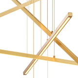 Eichholtz Kimpton Chandelier, antique brass finish