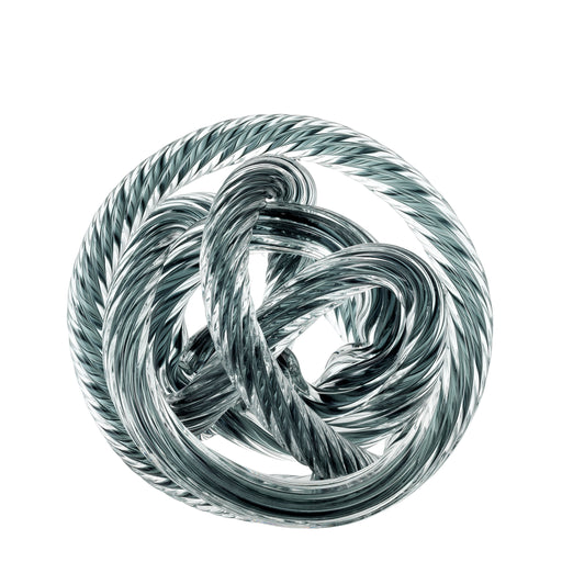 Dekoracje wnętrz Eichholtz Dominico, szaroniebieskie szkło, M