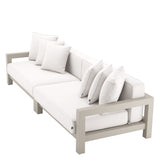 Sofa ogrodowa Eichholtz Cap-Antibes, piaskowe wykończenie
