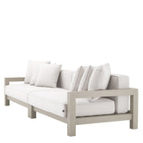 Sofa ogrodowa Eichholtz Cap-Antibes, piaskowe wykończenie