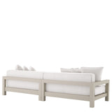 Sofa ogrodowa Eichholtz Cap-Antibes, piaskowe wykończenie
