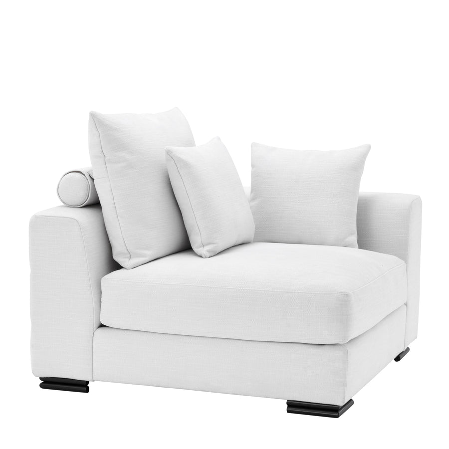 Eichholtz Clifford sofa/corner sofa, in avalon white