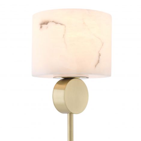 Lampa stołowa Eichholtz Etruscan, wykończona z alabastru