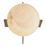 Eichholtz Scorpios table lamp, alabaster shade