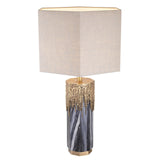 Marmurowa lampa stołowa Eichholtz Miller