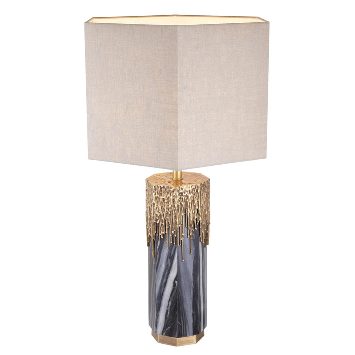 Marmurowa lampa stołowa Eichholtz Miller