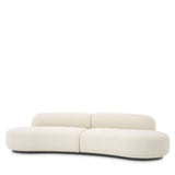 Sofá Eichholtz Björn S, tela boucle crema