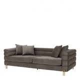 Sofa Eichholtz York, tkanina savona grey velvet