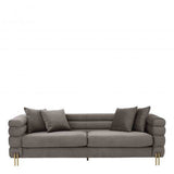 Sofa Eichholtz York, tkanina savona grey velvet