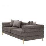 Sofa Eichholtz York, tkanina savona grey velvet