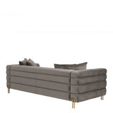 Sofa Eichholtz York, tkanina savona grey velvet
