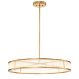 Eichholtz Thibaud L Chandelier made of brass