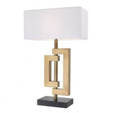 Lampa stołowa Eichholtz Leroux, zawiera klosz