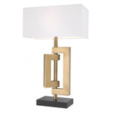 Lampa stołowa Eichholtz Leroux, zawiera klosz