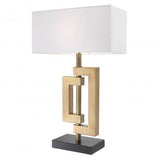 Lampa stołowa Eichholtz Leroux, zawiera klosz