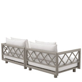 Sofa ogrodowa Eichholtz Mandelieu, szare wykończenie