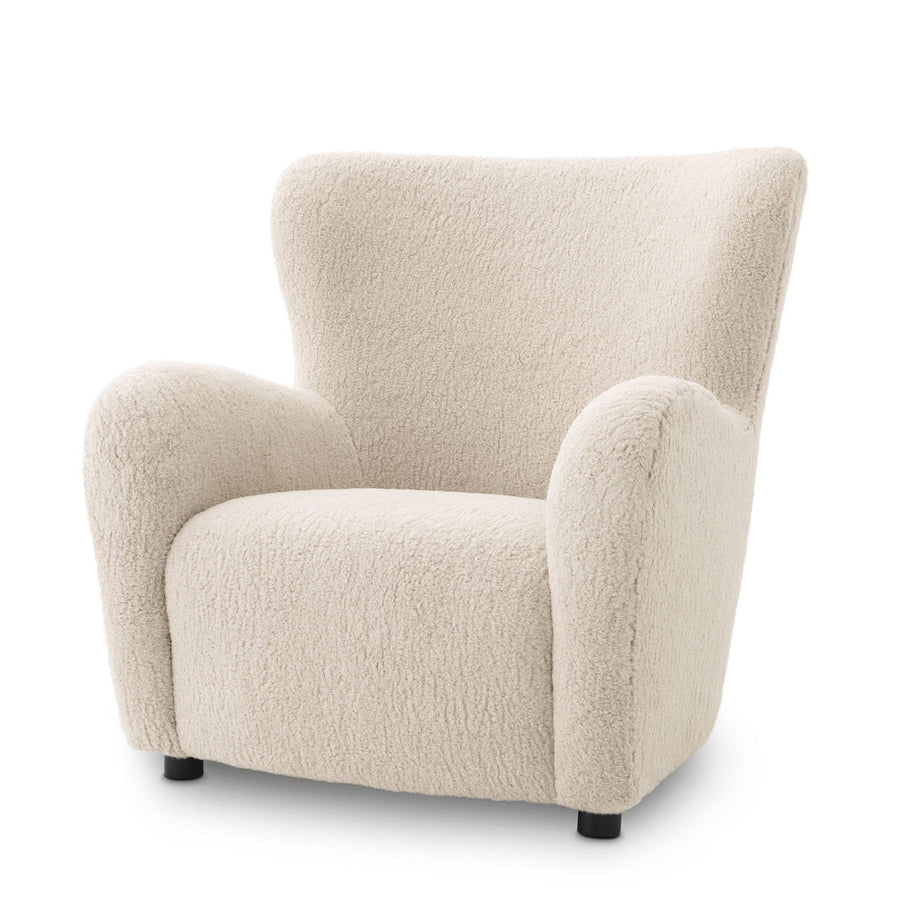 Eichholtz Svante L Armchair in Brisbane Cream fabric