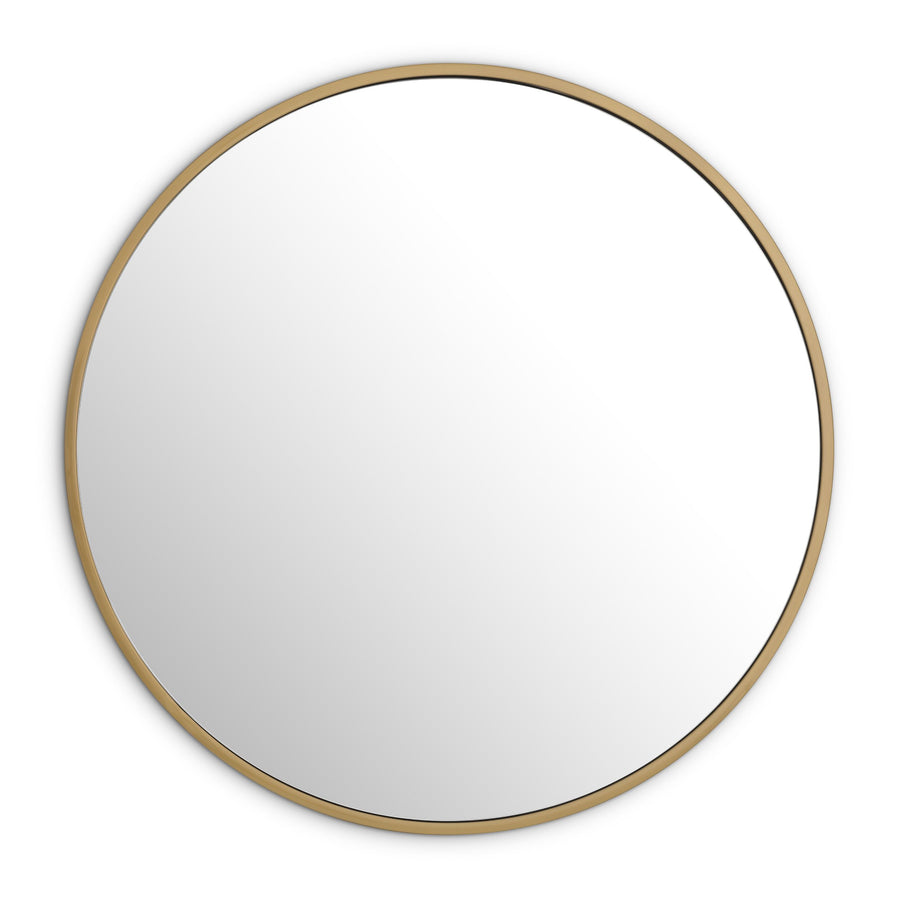 Eichholtz Heath mirror, with a brushed brass frame