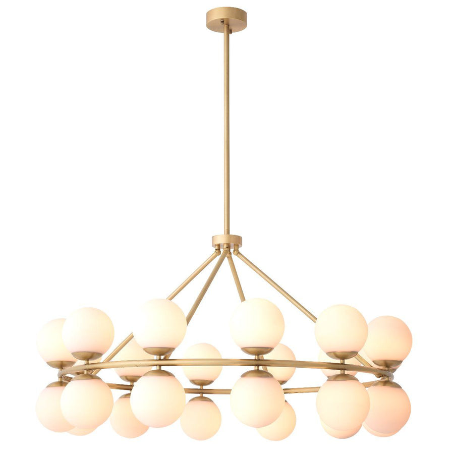 Eichholtz Hutchinson Chandelier in Antique Brass Finish