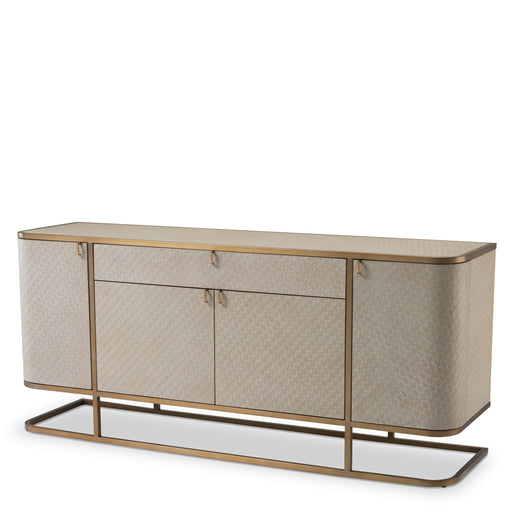 Komoda Eichholtz Napa Valley, bielony dębowy fornir