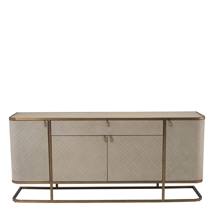 Komoda Eichholtz Napa Valley, bielony dębowy fornir