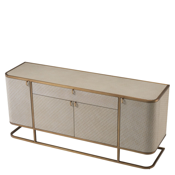 Komoda Eichholtz Napa Valley, bielony dębowy fornir