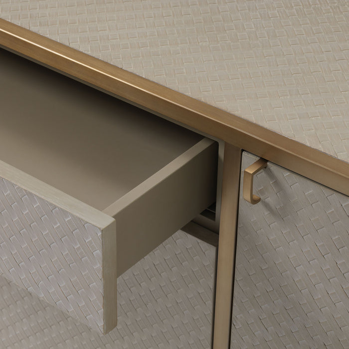 Komoda Eichholtz Napa Valley, bielony dębowy fornir