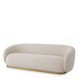 Sofa Eichholtz Brice, tkanina boucle cream