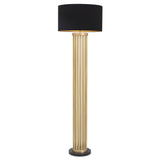 Antique brass finish | black marble base