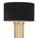 Antique brass finish | black marble base