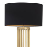 Antique brass finish | black marble base