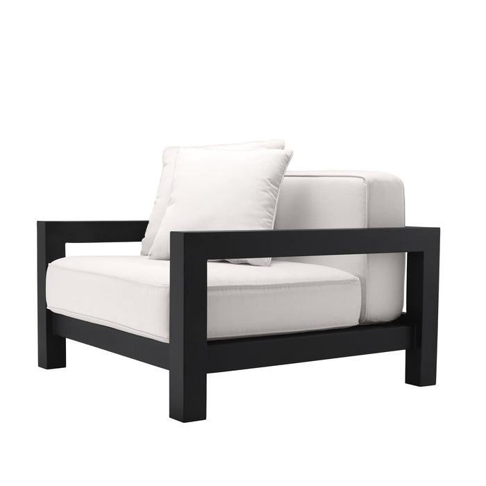 Sunbrella canvas | rama w kolorze czarnym