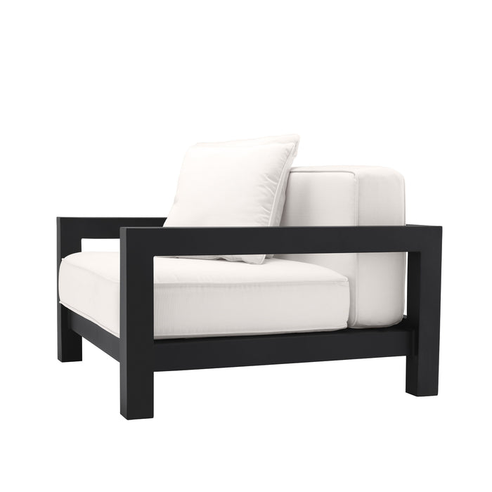 Sunbrella canvas | rama w kolorze czarnym