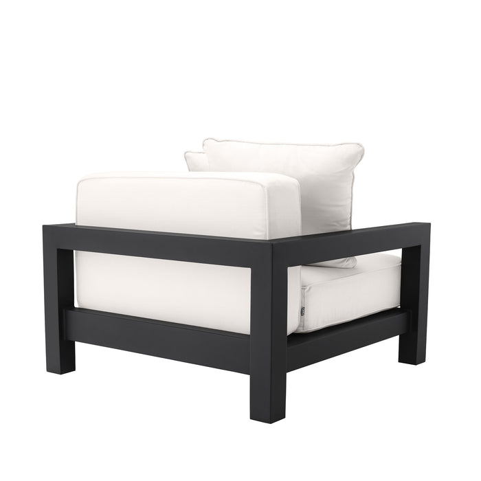 Sunbrella canvas | rama w kolorze czarnym